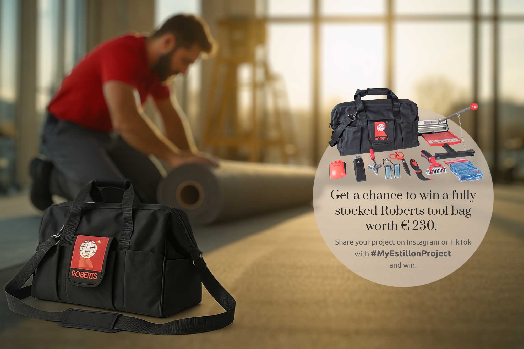 Win een gevulde Roberts tas