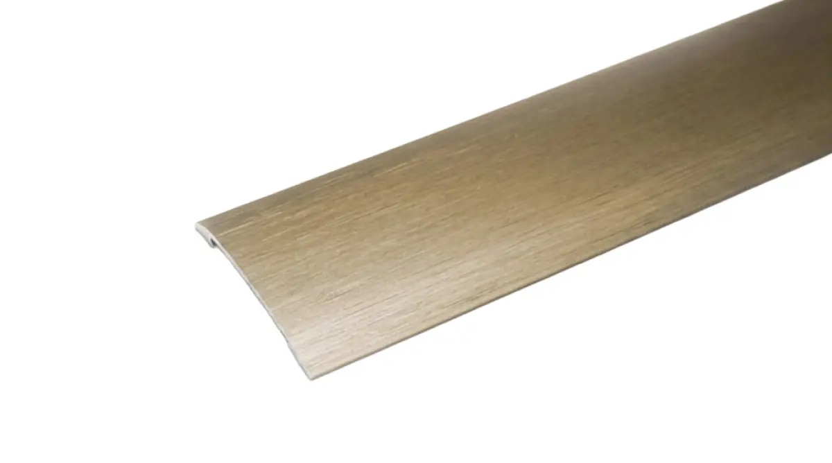 Premier Coverstrip stick down brushed light bronze 5 x 2,70 m.