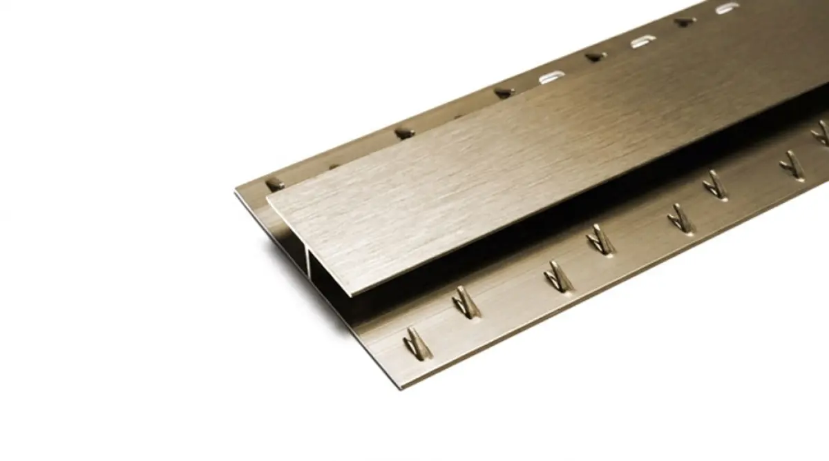 Premier Dual Edge brushed light bronze 15 x 0,90 m.