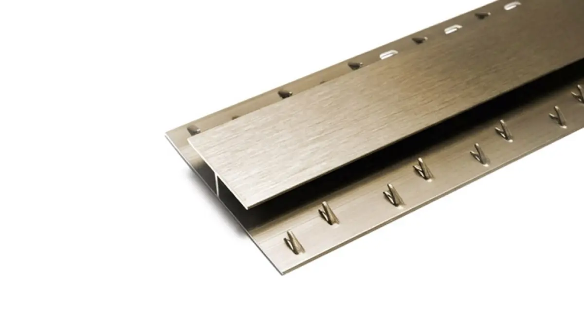 Premier Dual Edge brushed light bronze 5 x 2,70 m.