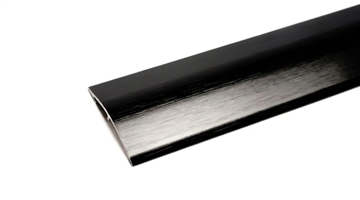 Premier Ramp Edge stick down brushed black metal (39,4 mm) 5 x 2,70 m 