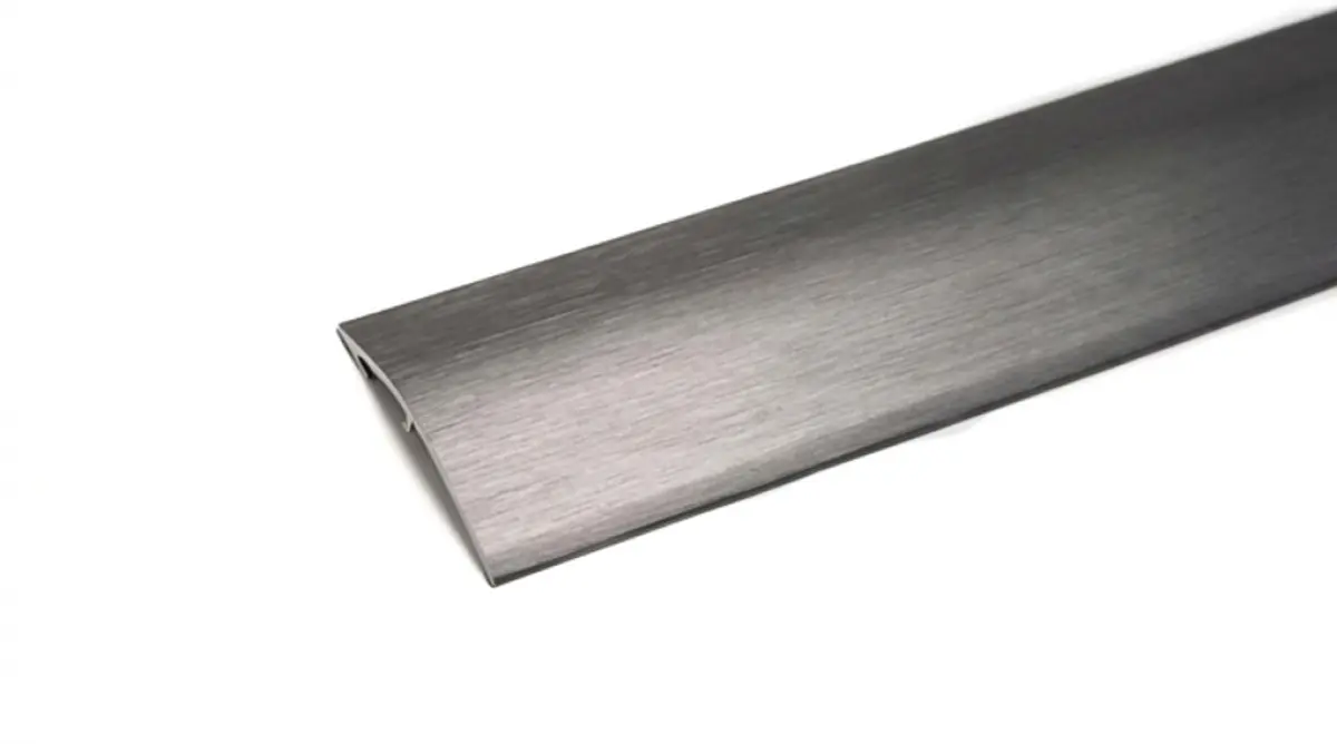 Premier Ramp Edge stick down brushed pewter (39,4 mm) 5 x 2,70 m.