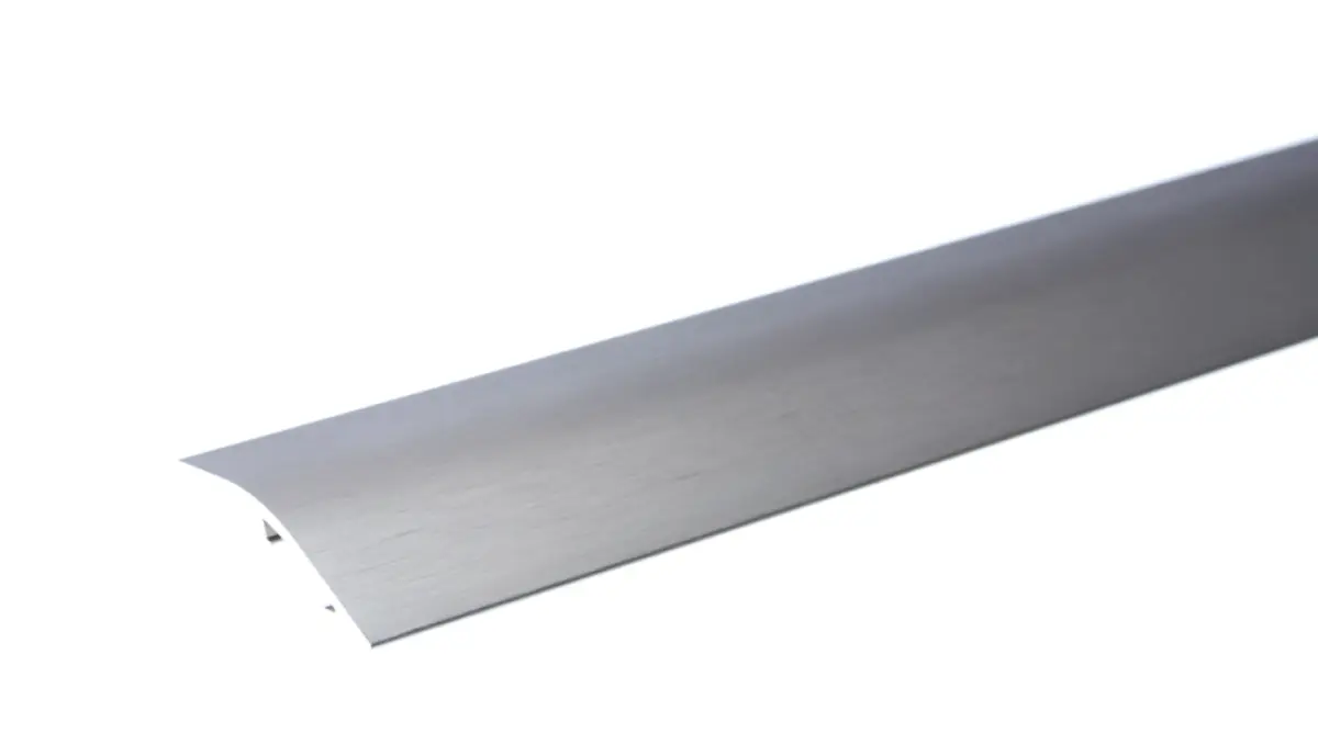 Premier Ramp Edge stick down brushed steel nickel (39,4 mm) 5 x 2,70 m.