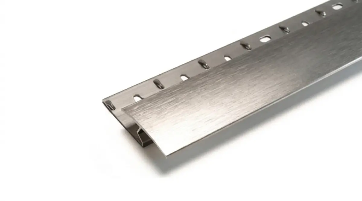 Premier Zig Zag® brushed steel nickel 15 x 0,90 m.