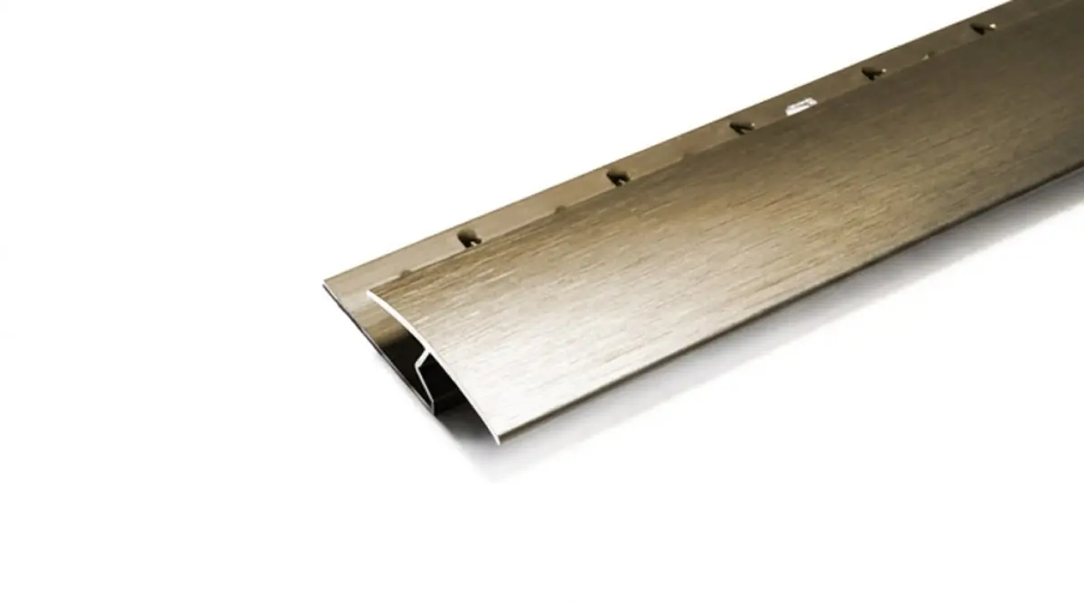 Premier Zig Zag® brushed light bronze 15 x 0,90 m.