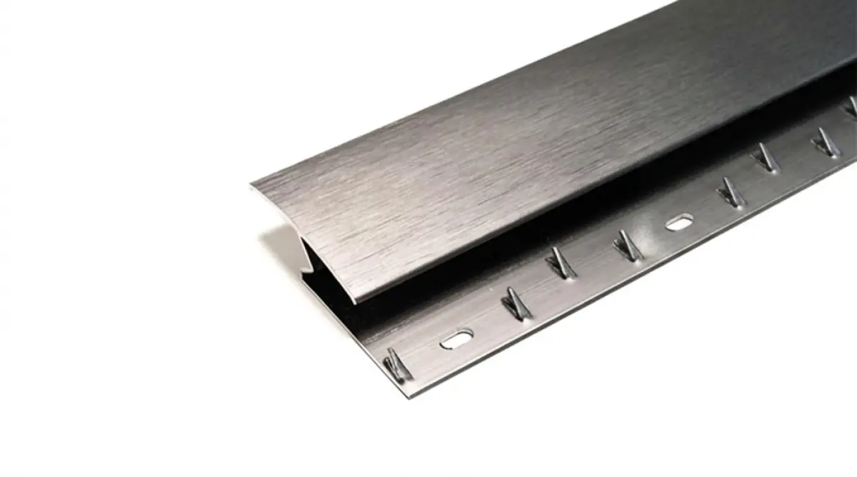 Premier Zig Zag® brushed pewter 5 x 2,70 m.