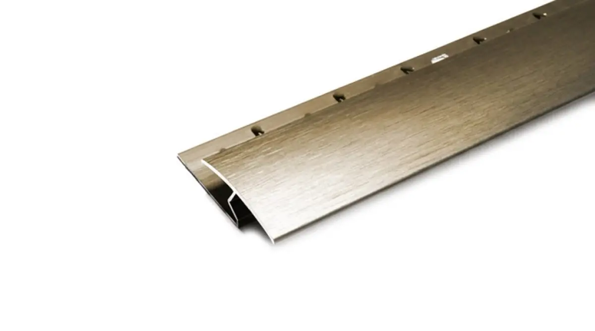 Premier Zig Zag® brushed light bronze 5 x 2,70 m.