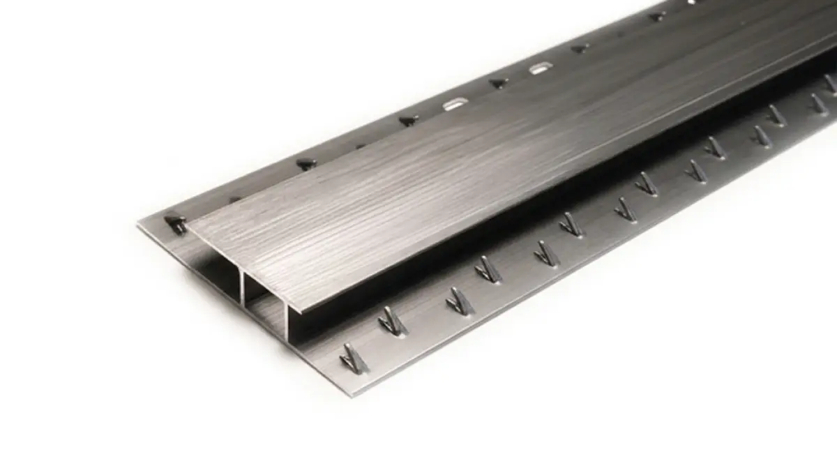 Premier Dual Edge brushed pewter 5 x 2,70 m.