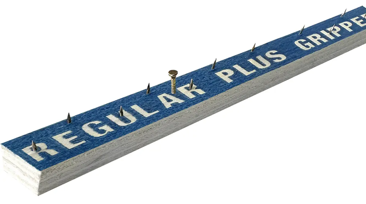 Gripperrods Regular Plus Gripper 9 mm dual purpose - pin 4,8 mm & dual purpose nail - 80 x 1,52 m. 
