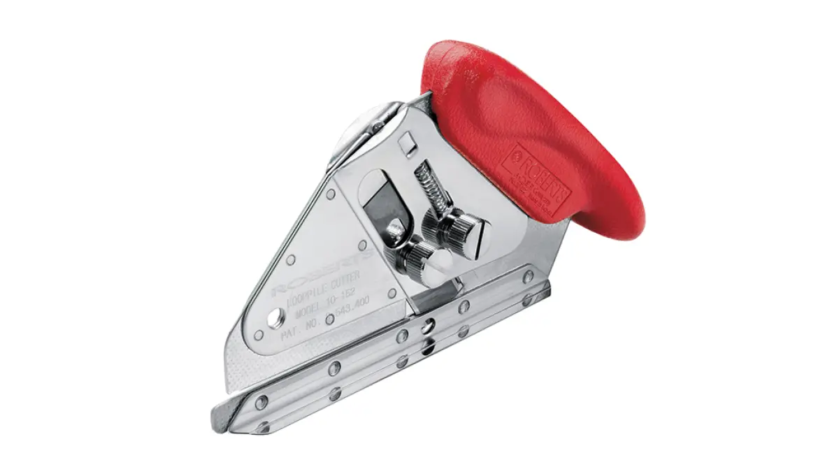 Roberts Loop pile carpet cutter