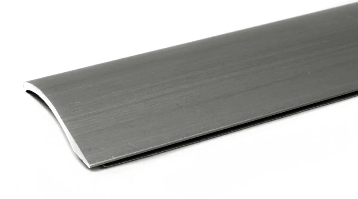 Aluminum Transition Profile 40 mm Brushed Nickel Self-Adhesive