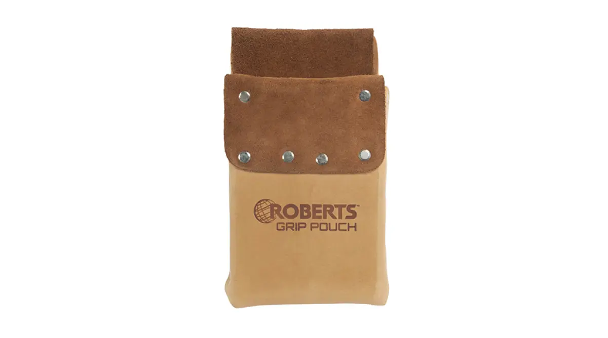 Roberts Deluxe grip leather pouch