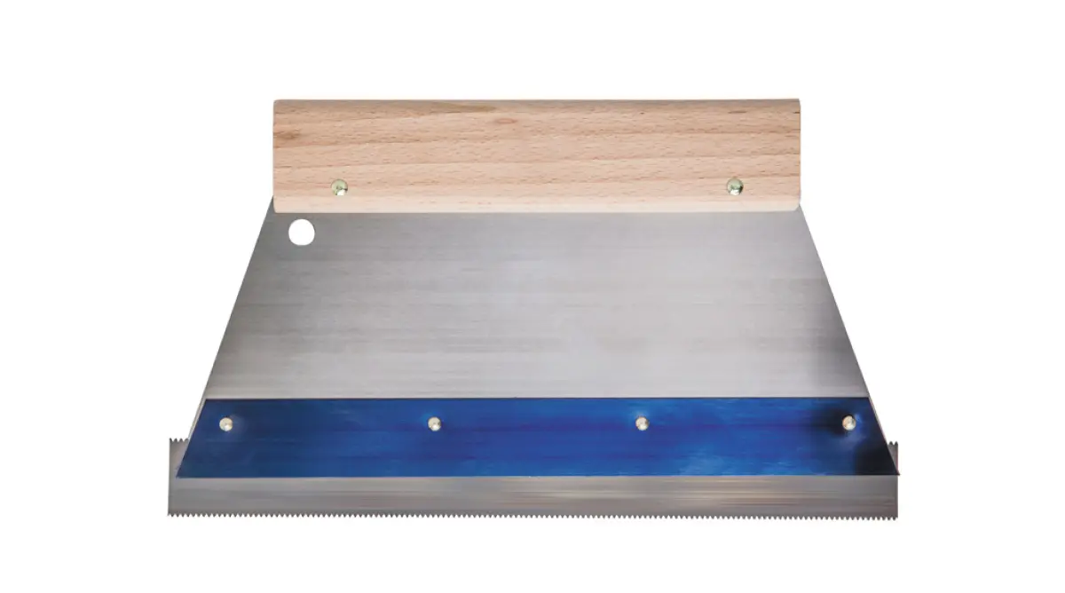 Moederspatel met klemhouder voor tandrails 21 cm