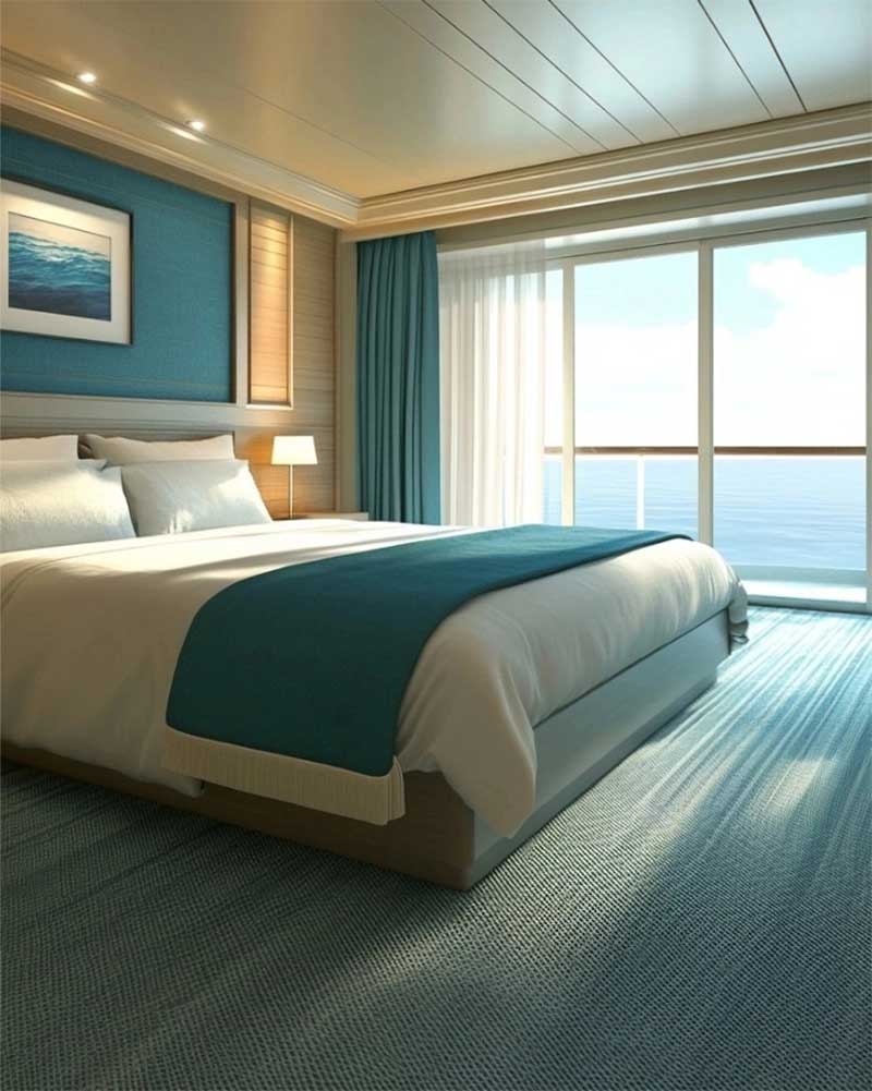 IMO-gecertificeerde ondertapijten voor cruise-ships | By Estillon