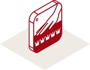 Icoon wat aanduidt dat Estillon ondervloeren bijdragen aan comfort