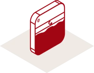 Icoon wat aanduidt dat Estillon ondervloeren egaliserend en stabiliserend zijn